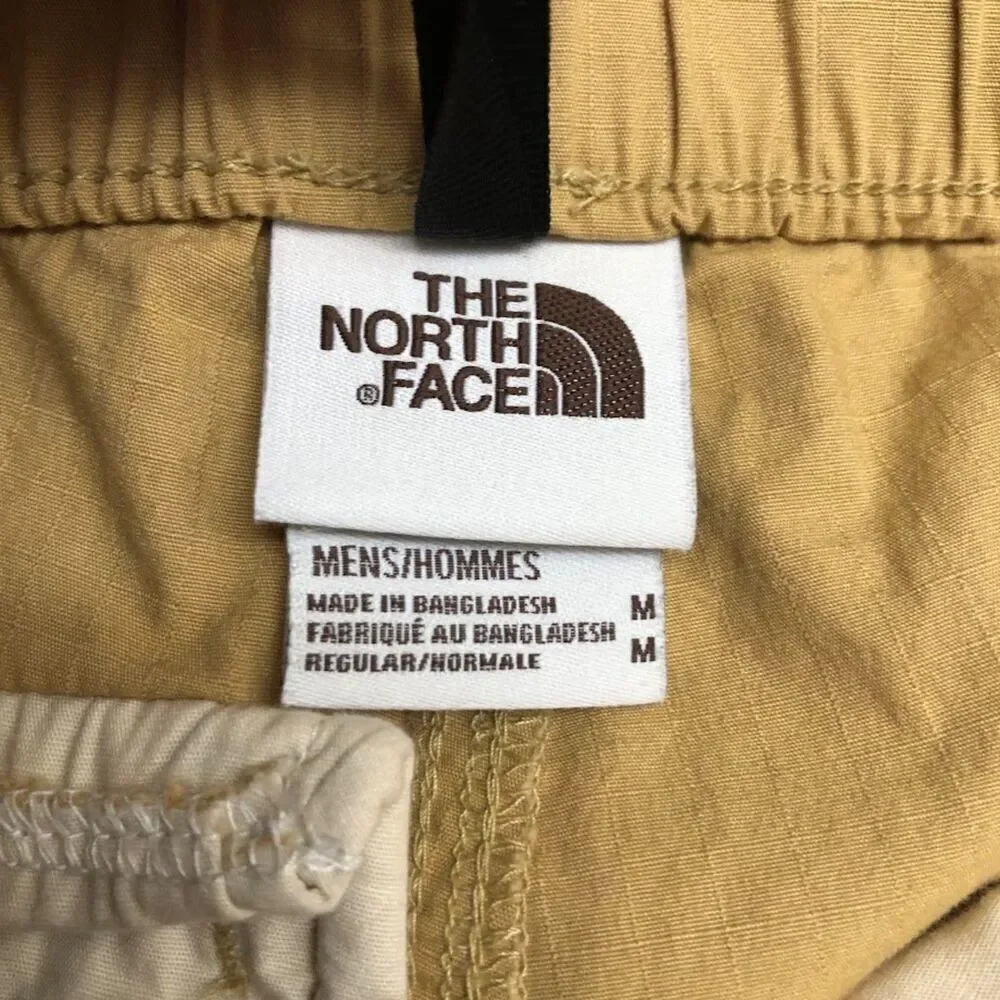 The North Face Men's Khaki Tan Cargo Shorts Medium Safari Hiking Trail A…